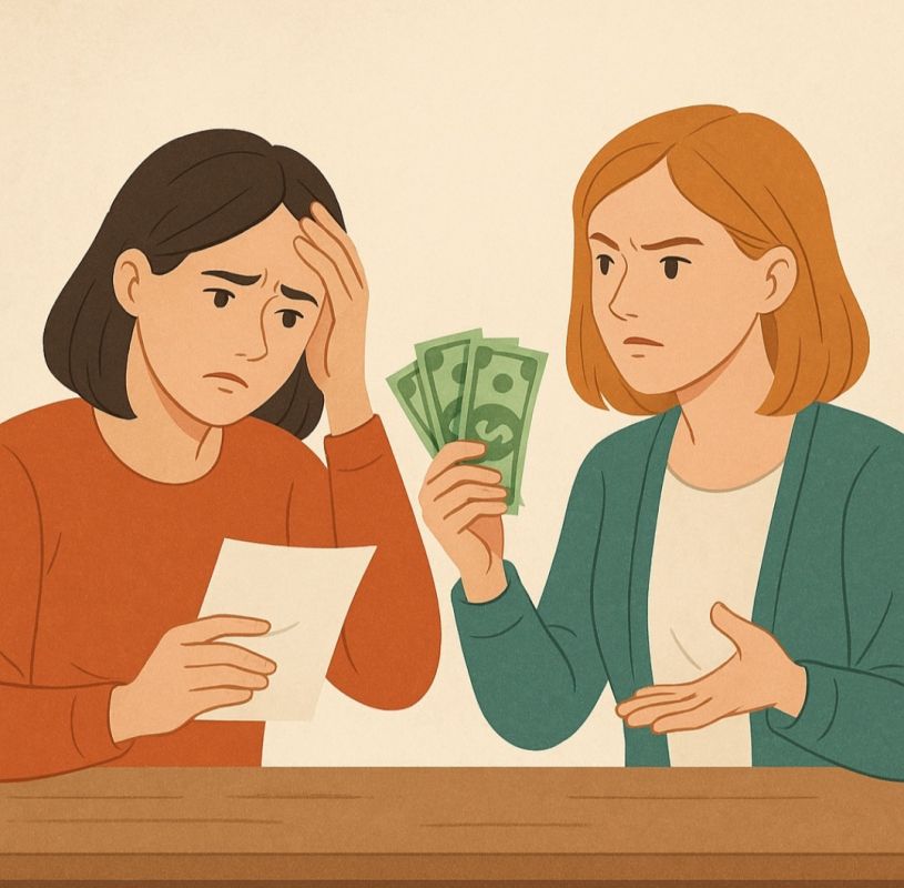 Как доверие может стать причиной долгов: история двух подруг