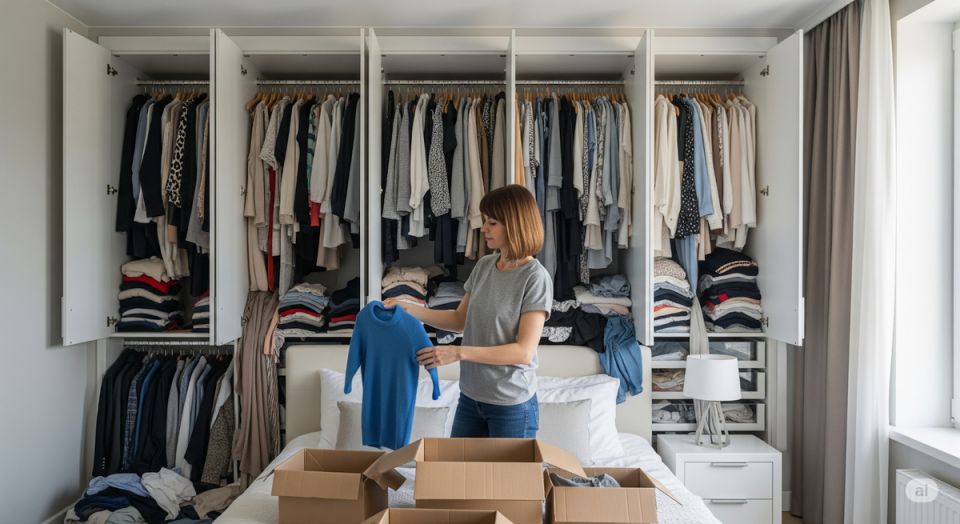 Перезагрузка гардероба: как освободить пространство и обновить стиль