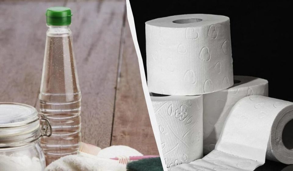 Уксус и туалетная бумага: неожиданный прорыв в уборке вашего дома