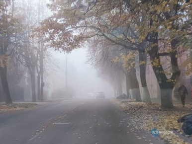 Фоторепортаж: морозное утро в Великом Новгороде