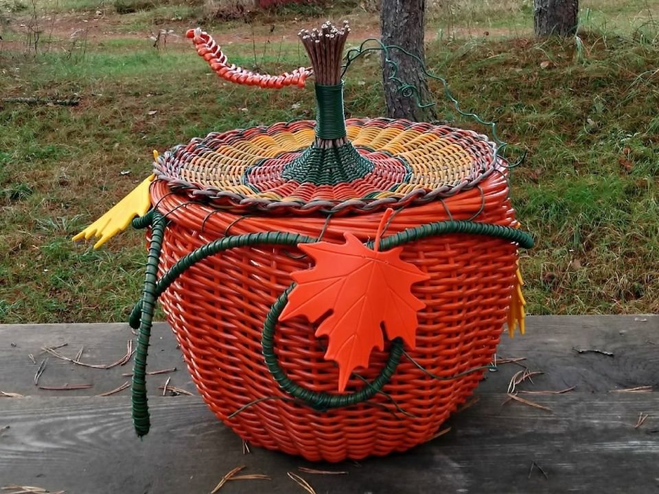 Посмотрите, какую красоту создаёт из ротанга любытинская мастерица Ольги Ромашко