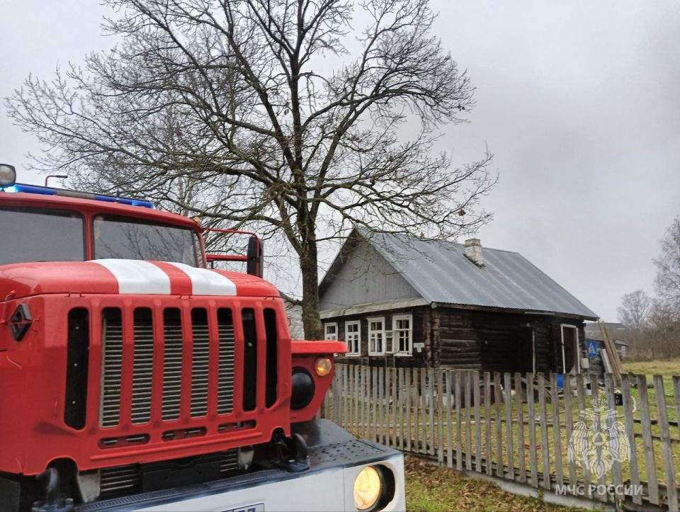 За минувшие сутки в Новгородской области произошел 1 пожар