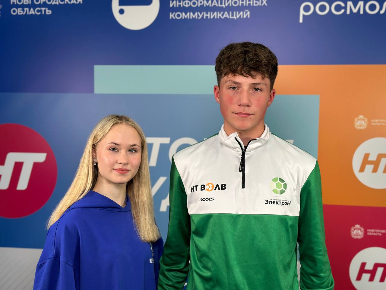 В «Детской студии» – Роман Лобанов, вратарь футбольной команды