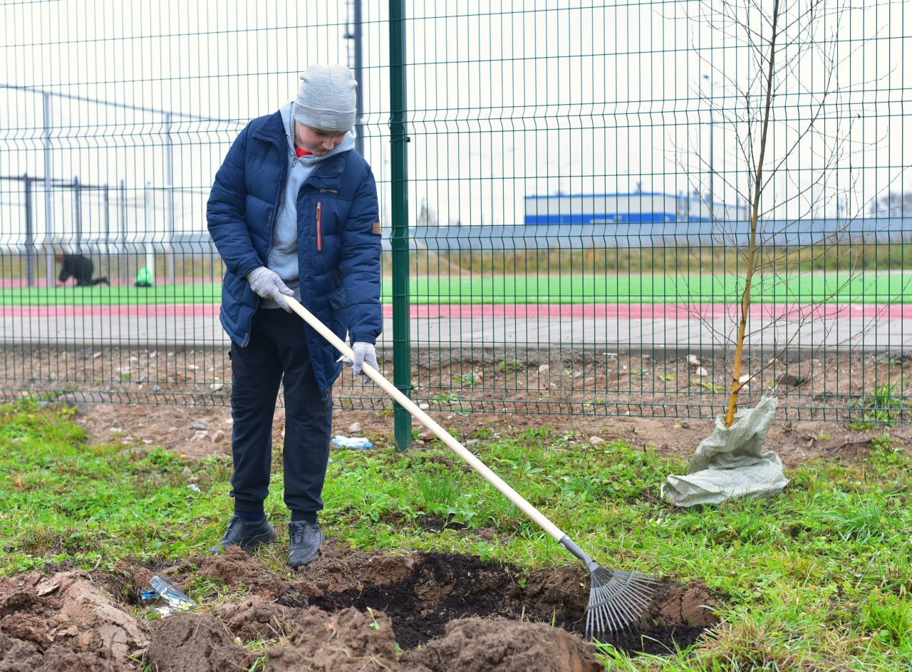 Новгородцы приняли участие в общегородском субботнике Новгородцы приняли участие в общегородском субботнике