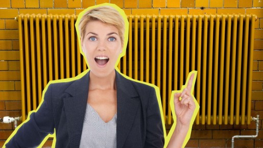 Без пылесоса и веника: вот как за пару секунд почистить батареи между секциями