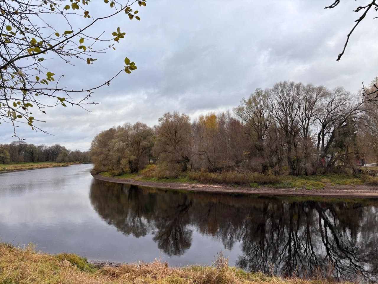 Прекрасная осенняя природа в Новгородской области
