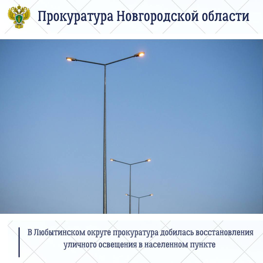 Прокуратура Любытинского района по обращениям местных жителей, поступивших с личного приема первого заместителя прокурора области Павла Россоловского, провела проверку соблюдения требований законодательства об организации...