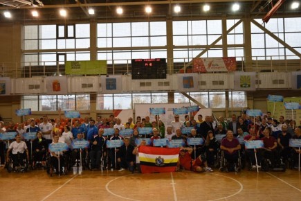 В Великом Новгороде прошло открытие Всероссийских соревнований по настольному теннису среди инвалидов с поражением опорно-двигательного аппарата