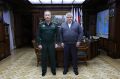 Александр Дронов встретился с директором Росгвардии Героем России генералом армии Виктором Золотовым