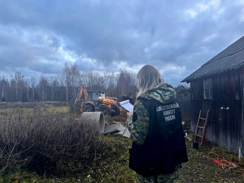 В Пестовском округе следователи СК устанавливают обстоятельства гибели мужчины