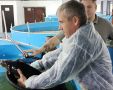 Дмитрий Графов и участник проекта «СВОи Герои 53» посетили новгородский рыбзавод
