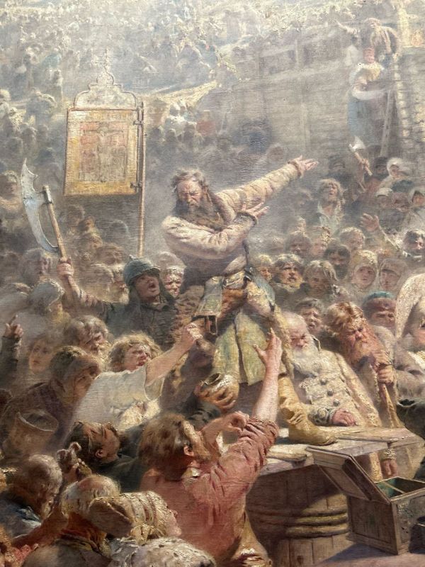 Эта картина по своим размерам занимает второе место в России и 4-е место в мире Эта картина по своим размерам занимает второе место в России и 4-е место в мире