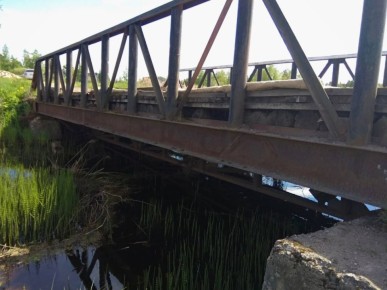 В Чудовском округе готовятся к реконструкции моста через реку Доброха