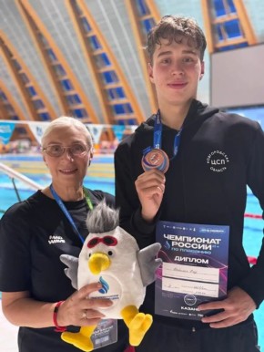 Новгородец Егор Бабинич завоевал бронзу чемпионата России по плаванию