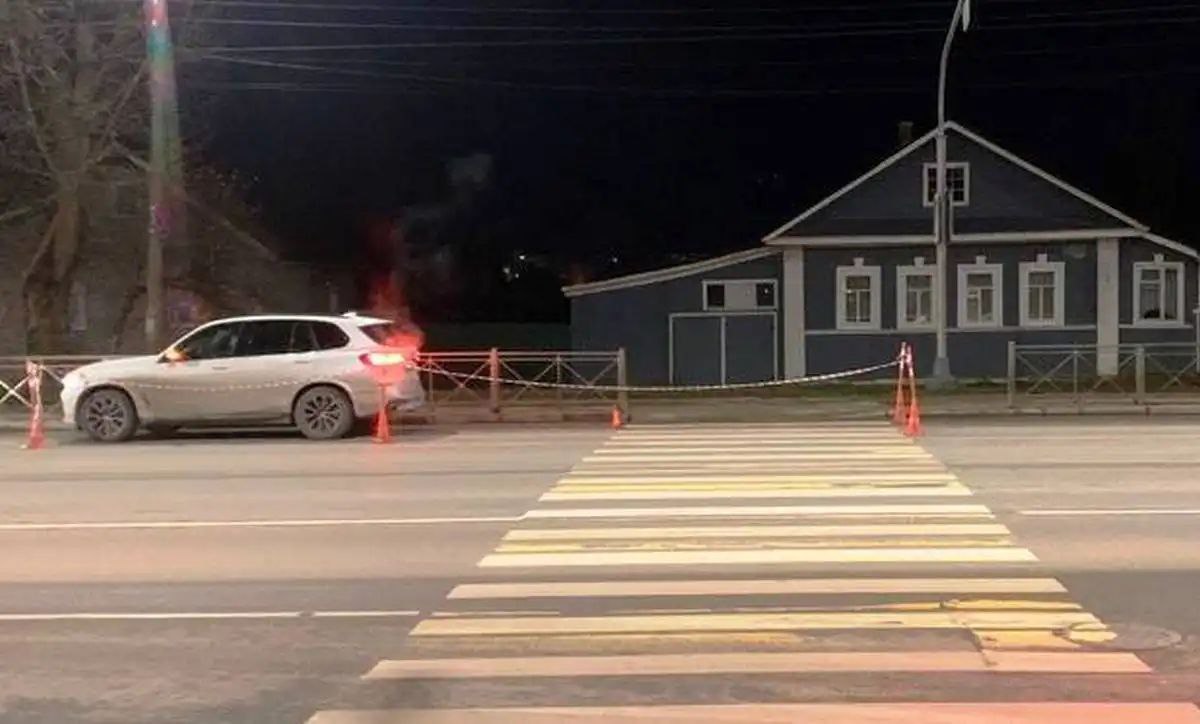 В Великом Новгороде сбили пешехода на «зебре»