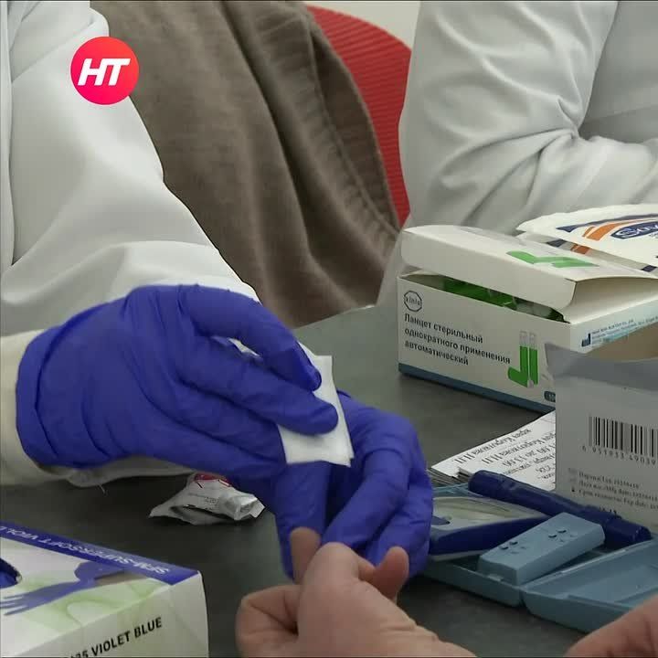 В ТЦ Великого Новгорода прошла акция медиков к Всемирному дню борьбы с сахарным диабетом