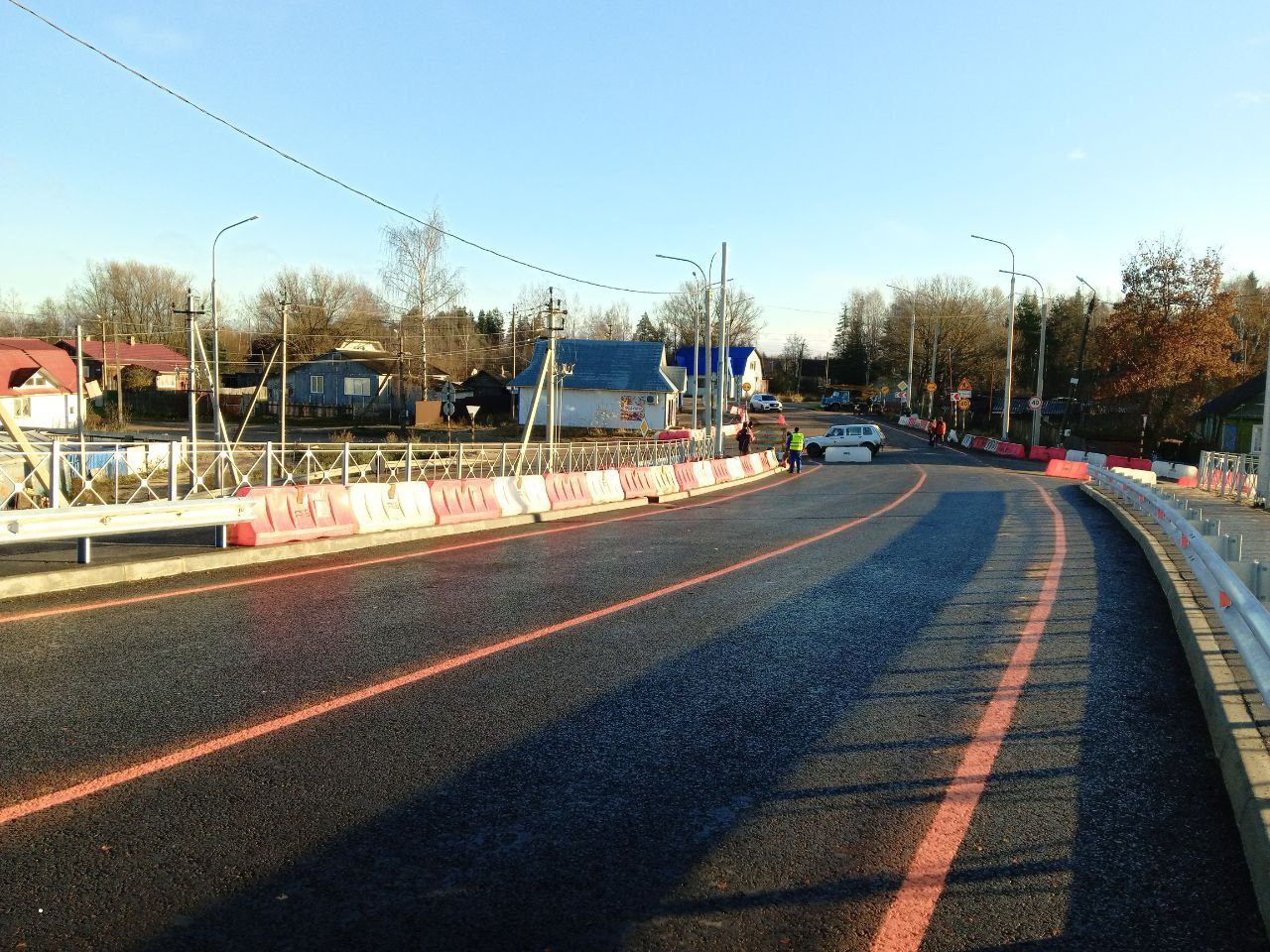 В Пестовском округе открыли движение по новому мосту через реку Молога В Пестовском округе открыли движение по новому мосту через реку Молога