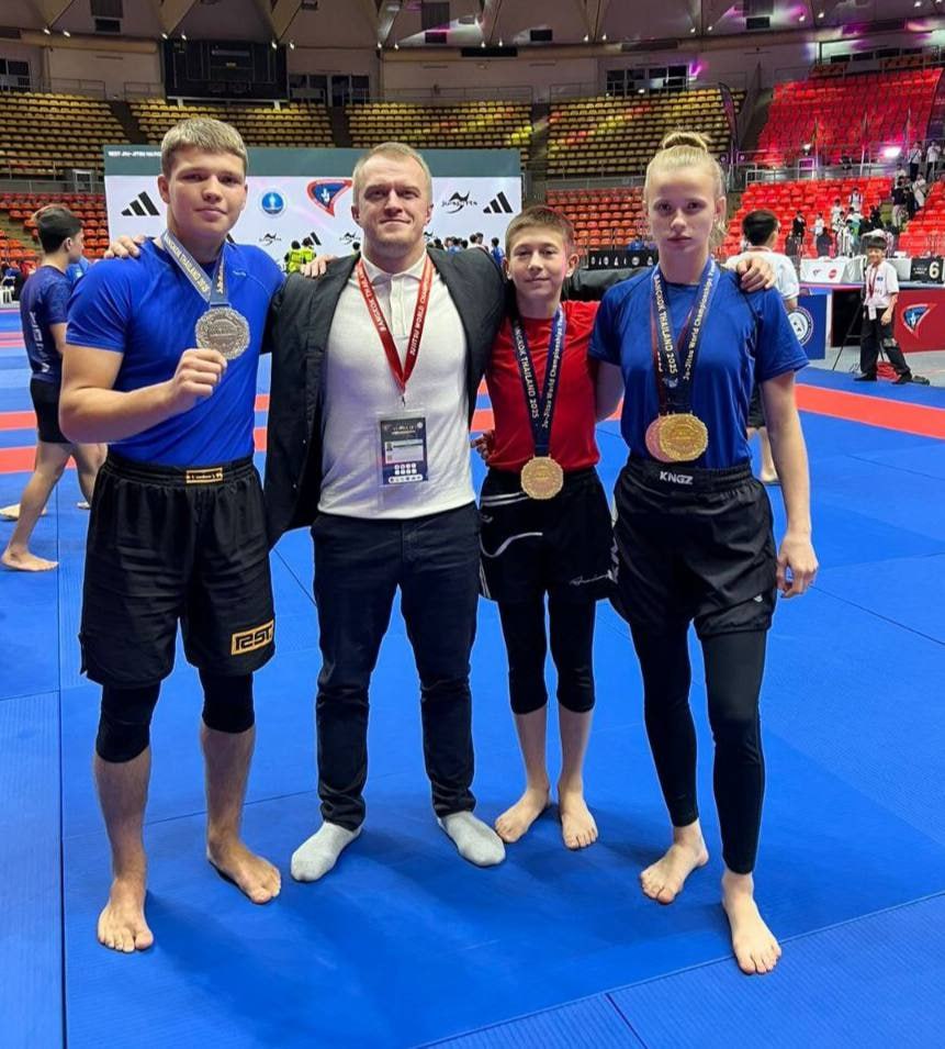 Новгородские спортсмены привезли пять медалей с первенства мира по джиу-джитсу в Таиланде