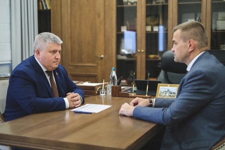 Александр Дронов и Андрей Веселов обсудили перспективы взаимодействия