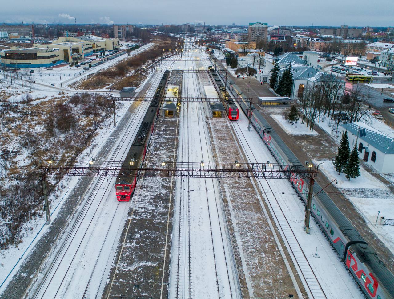 Железная дорога Новгородской области готова к работе в зимний период