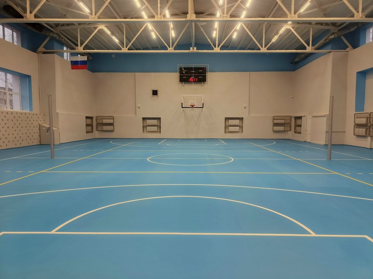 В Новгородской области завершили ремонт спортшколы с фиджитал-классом