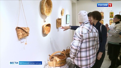 Новгородский дом народного творчества представил персональную выставку Марины Уткиной