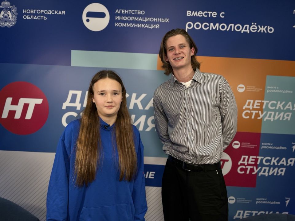 В «Детской студии» – Георгий Страхов, участник федеральной информационной кампании проекта «Профессионалитет»