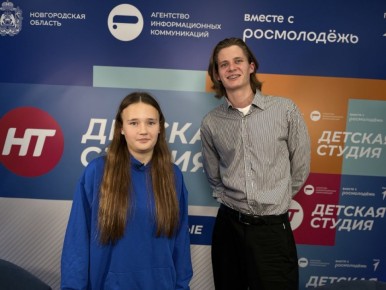 В «Детской студии» – Георгий Страхов, участник федеральной информационной кампании проекта «Профессионалитет»