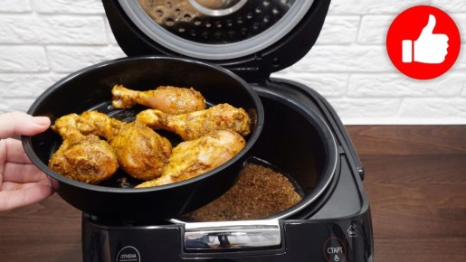 Курица с гречкой в мультиварке: быстро и вкусно для всей семьи