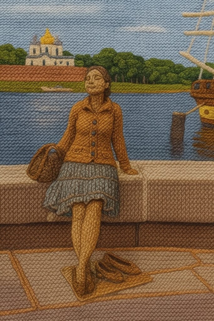 Новгородцы «вяжут» картинки и видео в нейросетях Новгородцы «вяжут» картинки и видео в нейросетях