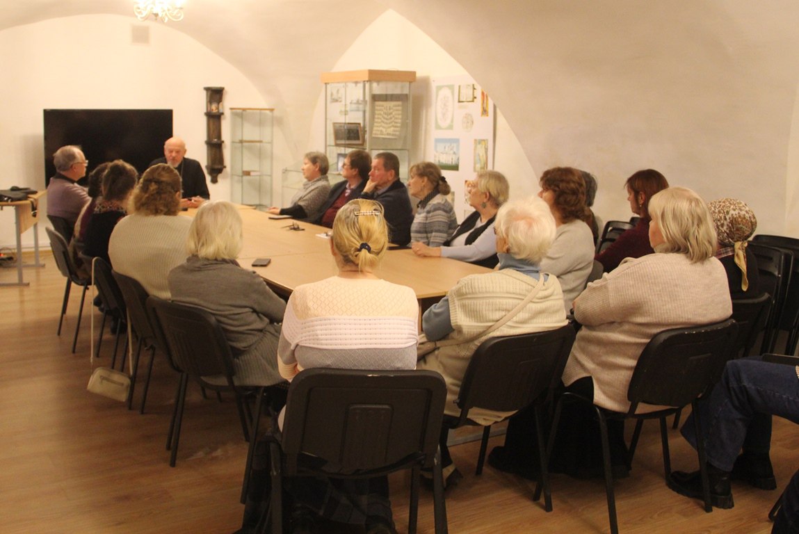 Протоиерей Александр Ранне открыл новый цикл бесед в Сретенском лектории Протоиерей Александр Ранне открыл новый цикл бесед в Сретенском лектории