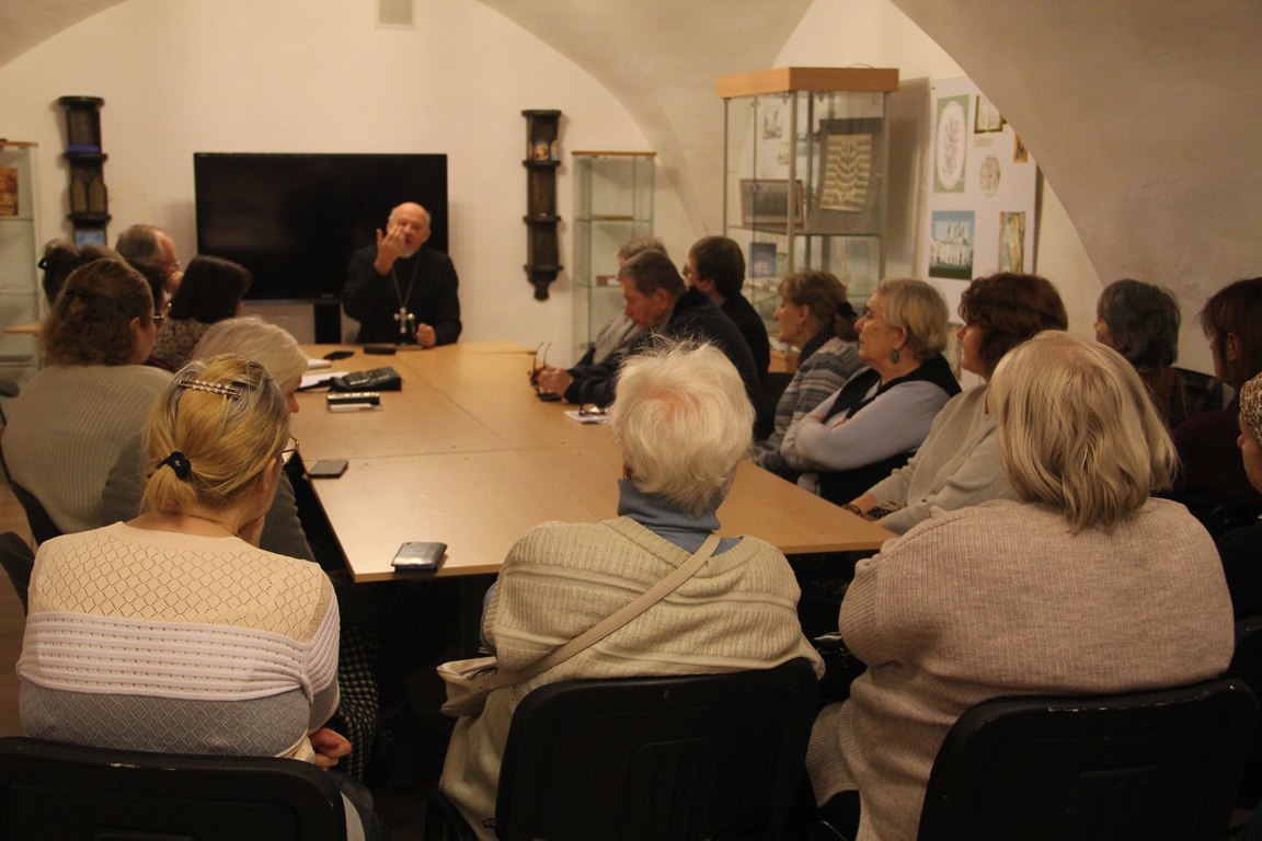 Протоиерей Александр Ранне открыл новый цикл бесед в Сретенском лектории Протоиерей Александр Ранне открыл новый цикл бесед в Сретенском лектории