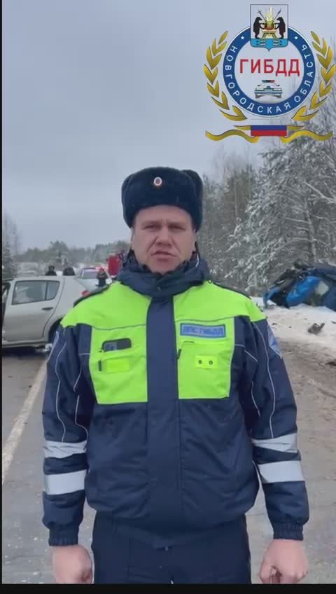 Комментарий с места происшествия начальника отделения Госавтоинспекции ОМВД России по Пестовскому району майора полиции О.В. Хрусталева