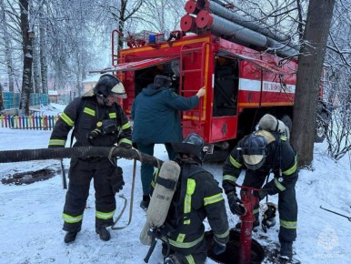 Учение без исключений. В Боровичском детском саду №19 прошло пожарно-тактическое занятие