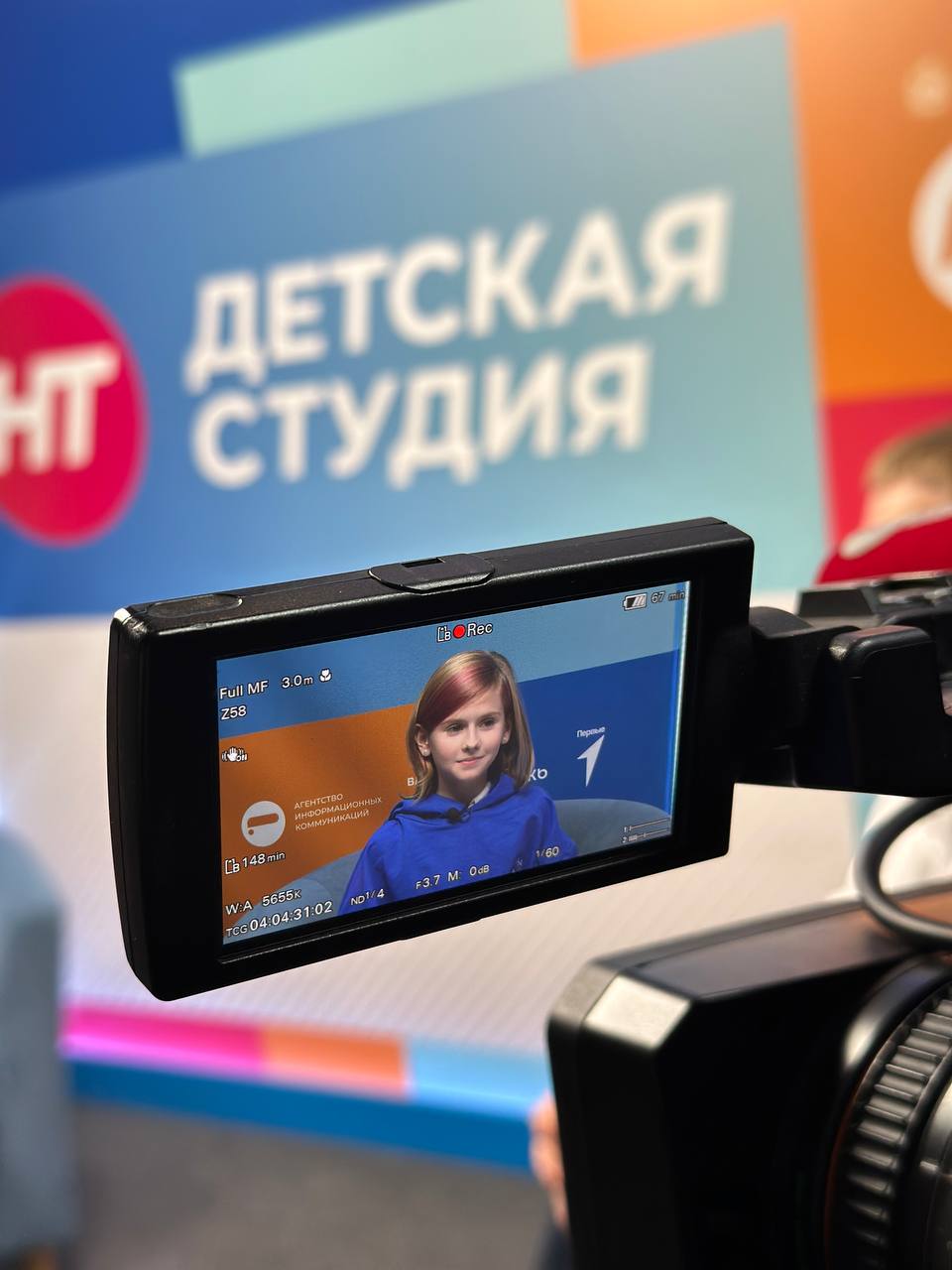 В «Детской студии» – Тимофей Дементьев, председатель Совета Первых регионального отделения Движения Первых В «Детской студии» – Тимофей Дементьев, председатель Совета Первых регионального отделения Движения Первых