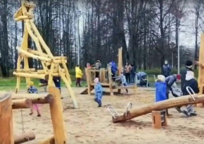 В Новгородской области на благоустроенных территориях появились арт-объекты