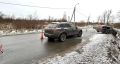 На Юрьевском шоссе в Великом Новгороде столкнулись две иномарки