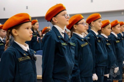 В школе имени Гавриила Державина состоялась торжественная присяга кадетов