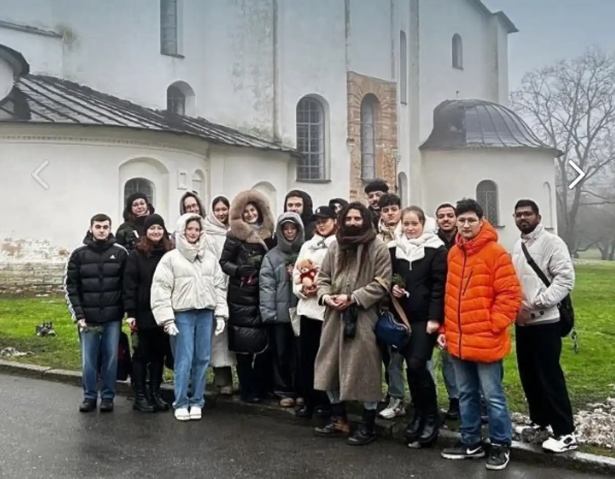 Иностранные студенты познакомились с историей Великого Новгорода