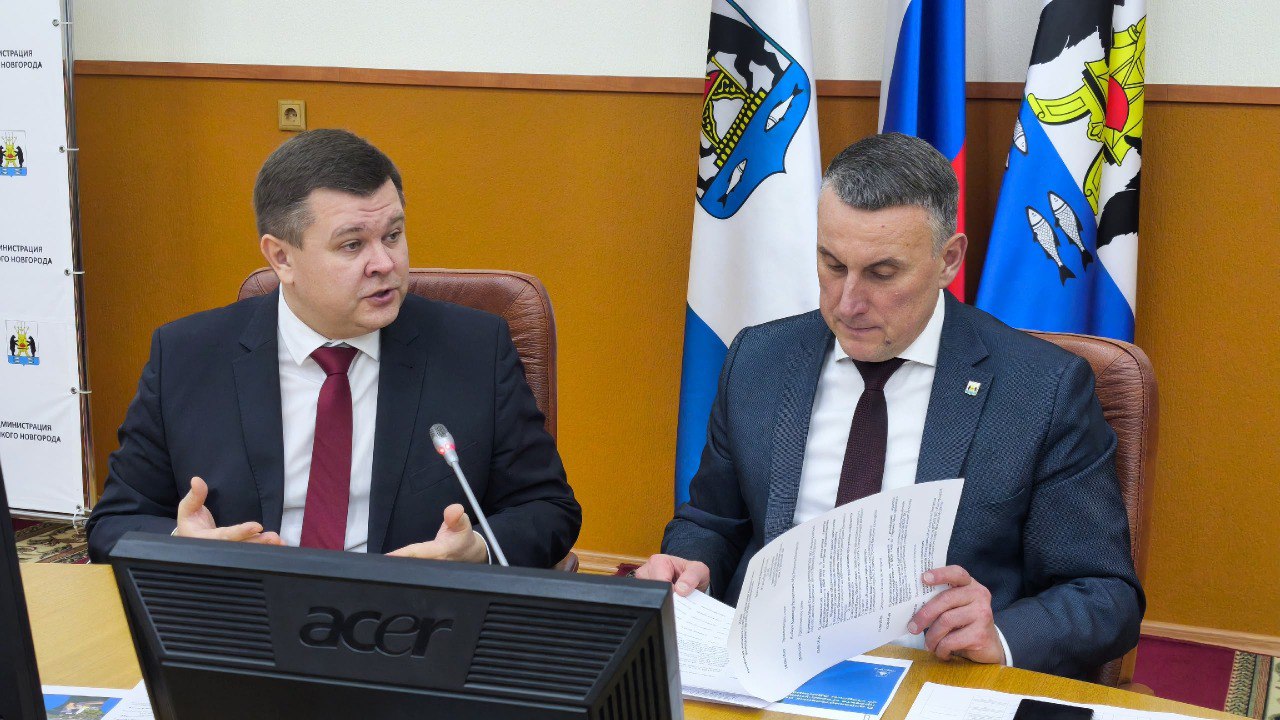 Александр Розбаум: Сегодня вместе с ректором нашего Университета Юрием Сергеевичем Боровиковым, коллегами из НовГУ и администрации города обсудили планы по развитию Губернаторского проекта «Город-Университет» Александр Розбаум: Сегодня вместе с ректором нашего Университета Юрием Сергеевичем Боровиковым, коллегами из НовГУ и администрации города обсудили планы по развитию Губернаторского проекта «Город-Университет»