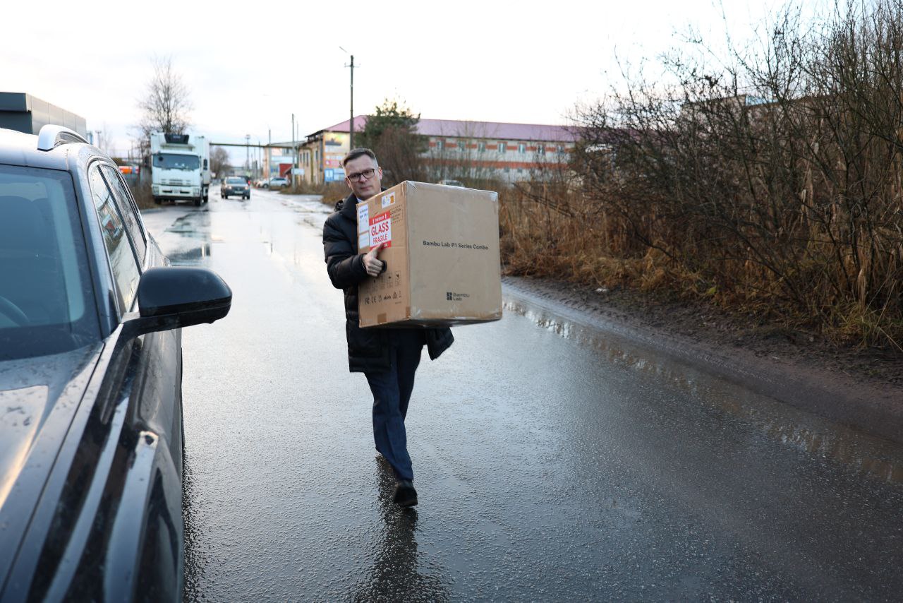 3D принтер отправился в Водянскую школу №2 в Запорожскую область 3D принтер отправился в Водянскую школу №2 в Запорожскую область