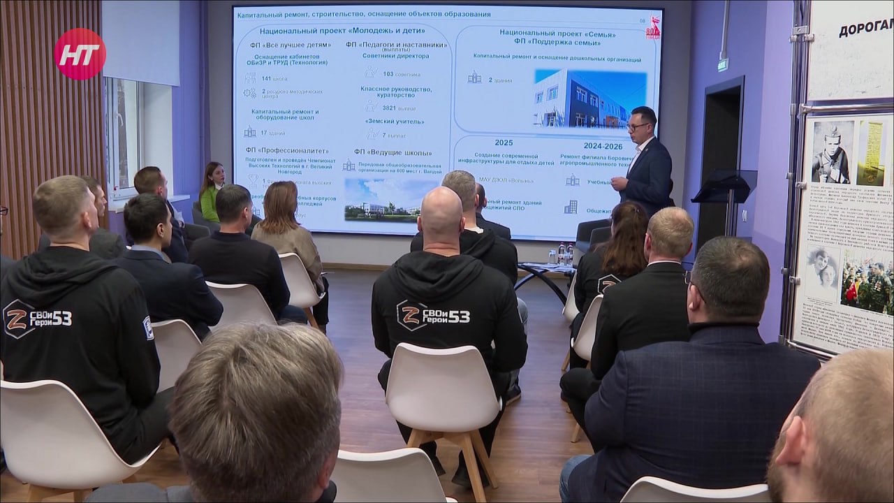 Участники программы «СВОи Герои 53» встретились с представителями региональных министерств