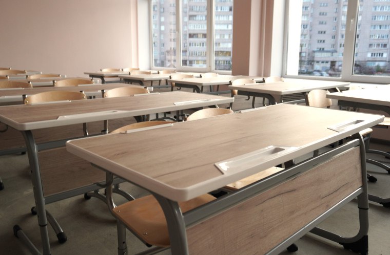 В школе № 31 в Великом Новгороде завершили капремонт и готовятся к открытию