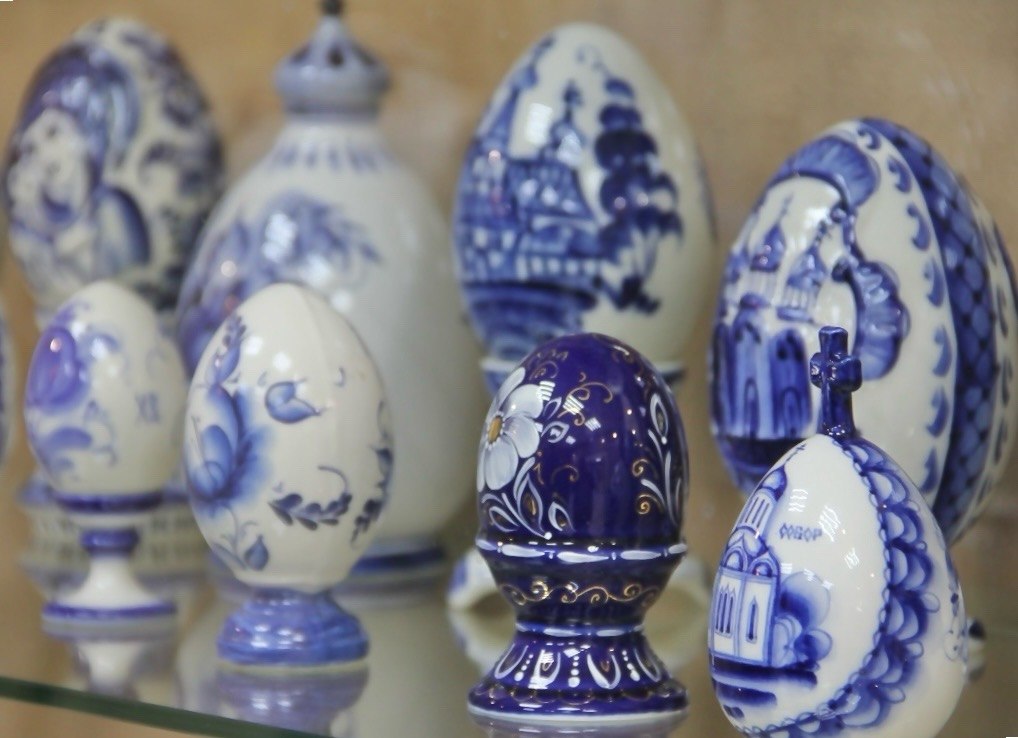 В Великом Новгороде открылась Галерея пасхальных яиц В Великом Новгороде открылась Галерея пасхальных яиц