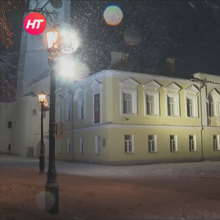 В новгородском Кремле зажглась новая архитектурная подсветка