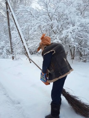 В деревню Красные Станки накануне Нового года пришло волшебство!