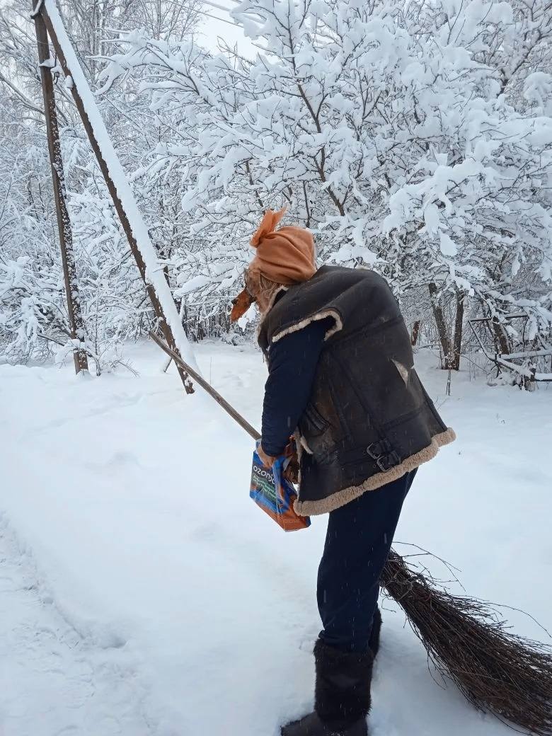 В деревню Красные Станки накануне Нового года пришло волшебство!