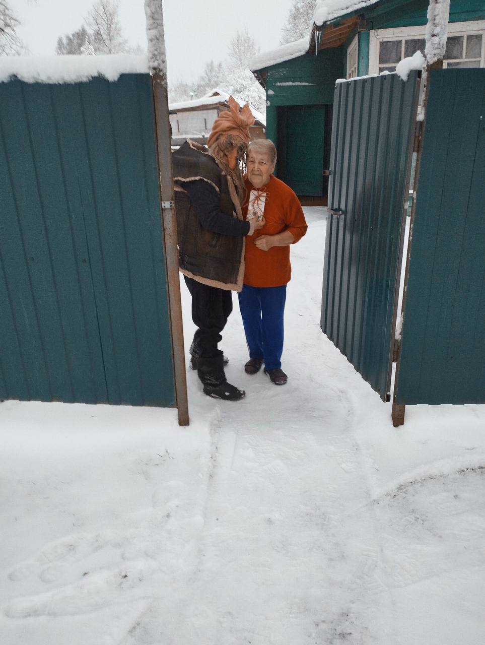 В деревню Красные Станки накануне Нового года пришло волшебство! В деревню Красные Станки накануне Нового года пришло волшебство!