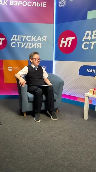 Познакомимся с звукорежиссёром НТ в «Детской студии»!