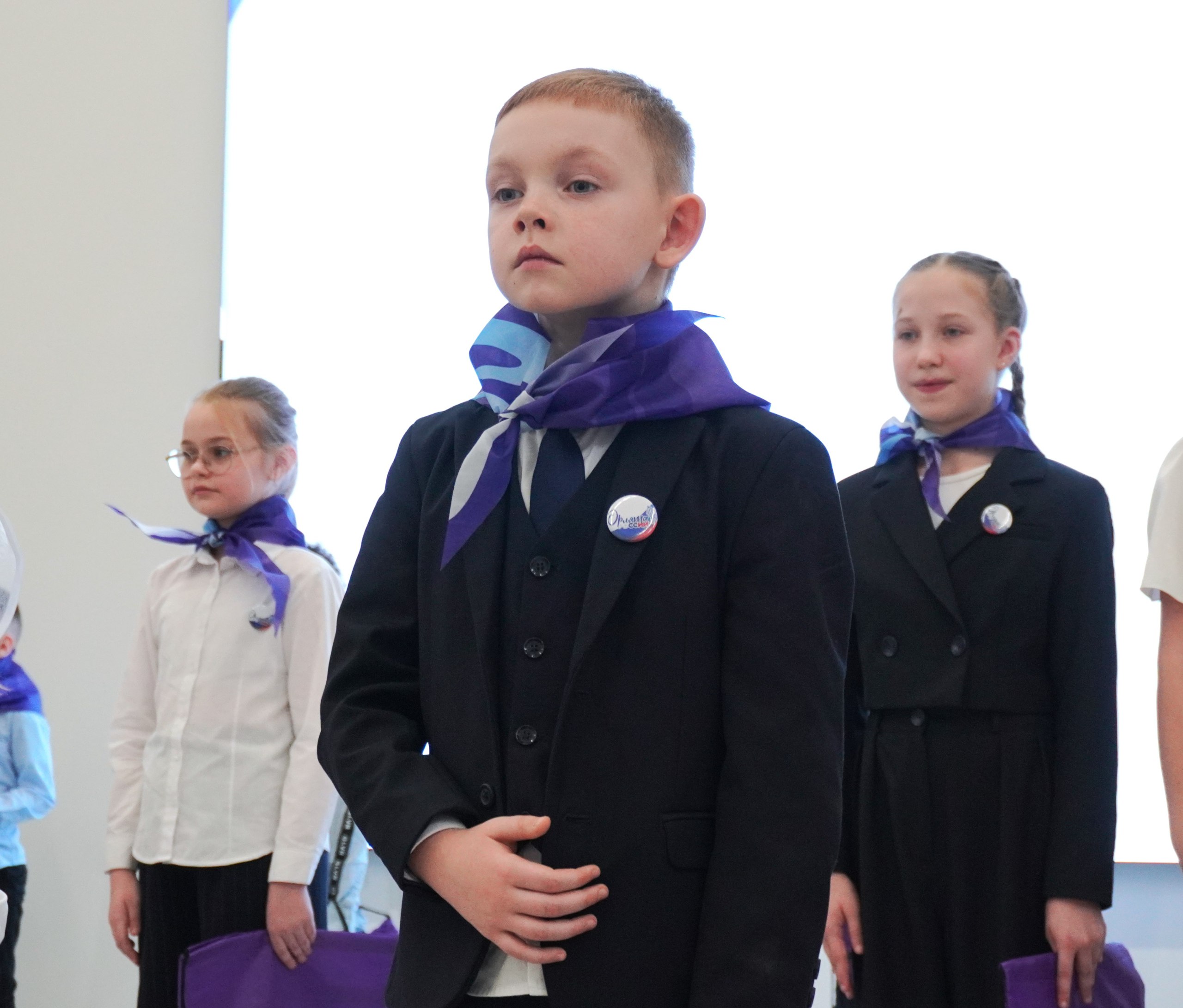 В обновлённой школе №33 прошла торжественная церемония посвящения в «Орлята России» В обновлённой школе №33 прошла торжественная церемония посвящения в «Орлята России»